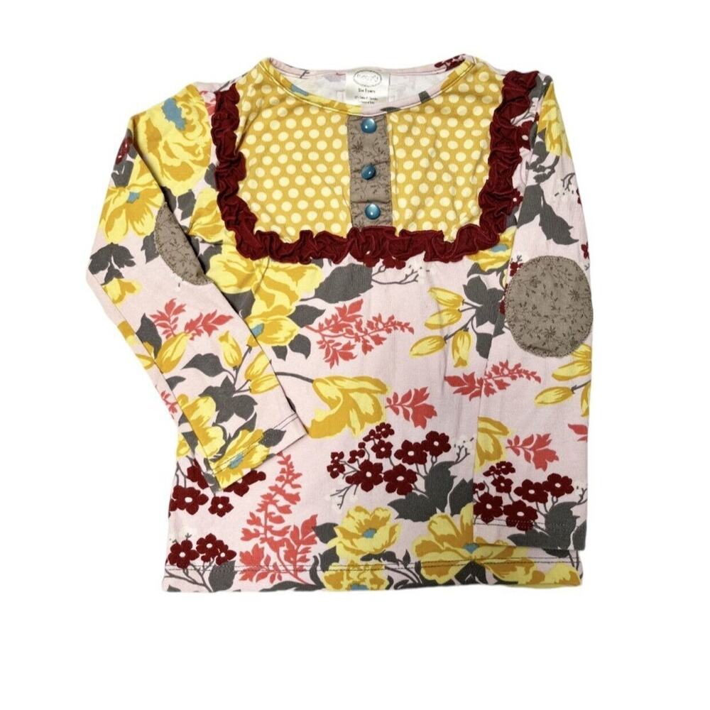 Persnickety Brick Lou Lou Shirt Size 5